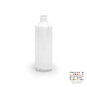 Design vaas Bottled - Fidrio White Granulat