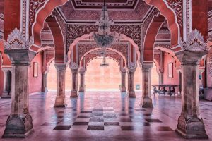 Ter Halle glasschilderij - Jaipur City Palace