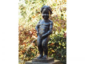 Tuinbeeld - bronzen beeld - Manneken Pis - 60 cm hoog
