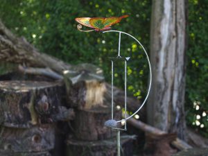 Tuinsteker - Rocker vlinder - 145 cm hoog