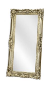 Zilveren spiegel - Spiegel - Klassiek - 178 cm hoog