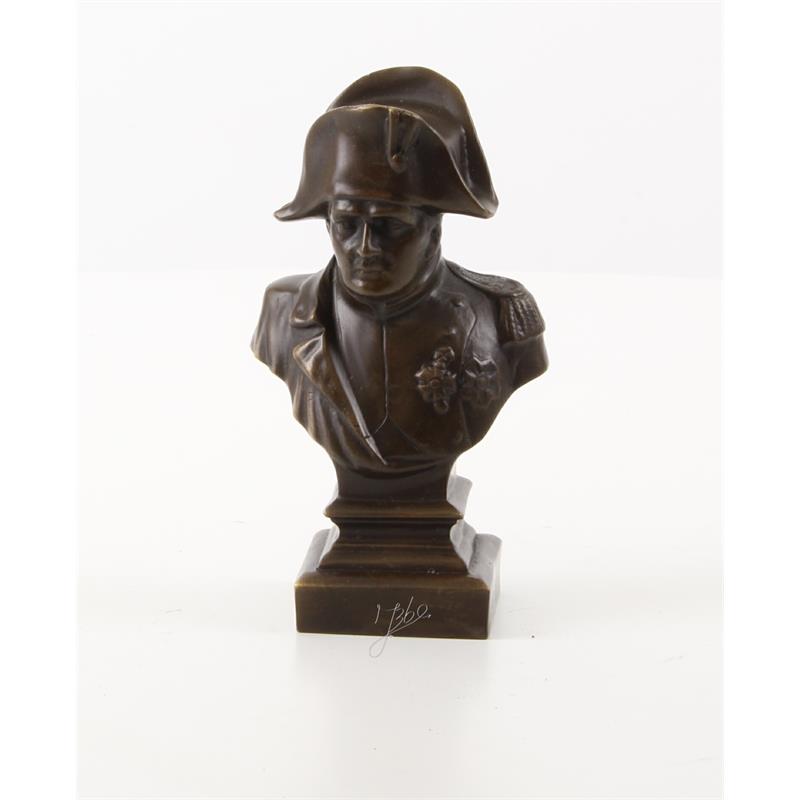 Bronzen beeld - Frankrijk - 20 cm hoogte - Napoleon Buste