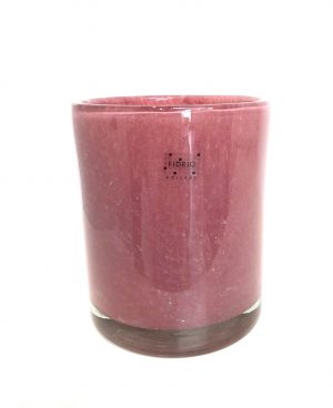 Design vaas Cilinder - Fidrio Vintage Pink