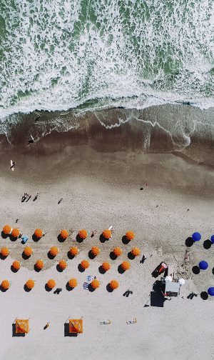 glasschilderij strand - zee | wanddecoratie | Summer