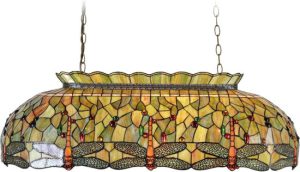 Hanglamp biljartlamp Tiffany 100*47*156 cm E27/max 3*60W Multicolor