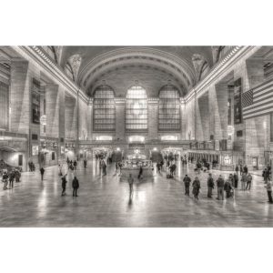 Dibond schilderij Grand Central NYC 80x120 cm aluminium schilderij aluart exclusieve collectie