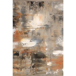 Dibond schilderij abstract klassiek 60x120 cm aluminium schilderij aluart exclusieve collectie