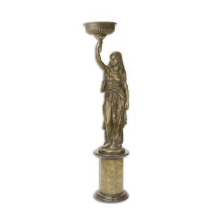 Oosterse dame - Bronzen beeld - 216 cm hoogte - Oosterse dame