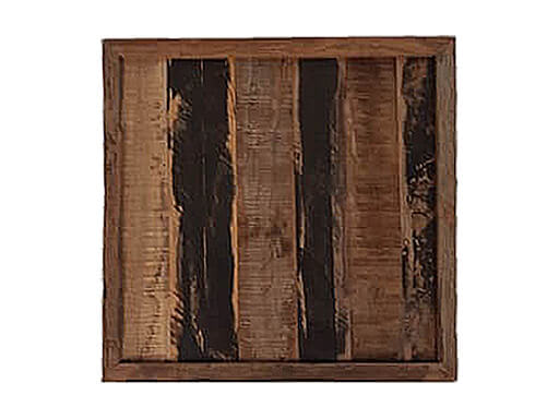 Dienblad - robuust hout - 50x50 cm -