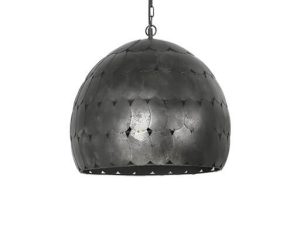 Hanglamp  metalen zwartkleurige lamp  by Mooss