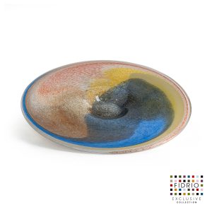 Design Schaal Plate Diam - Fidrio Blue Lagoon