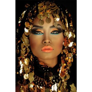 Plexiglasschilderij - Arabische prinses