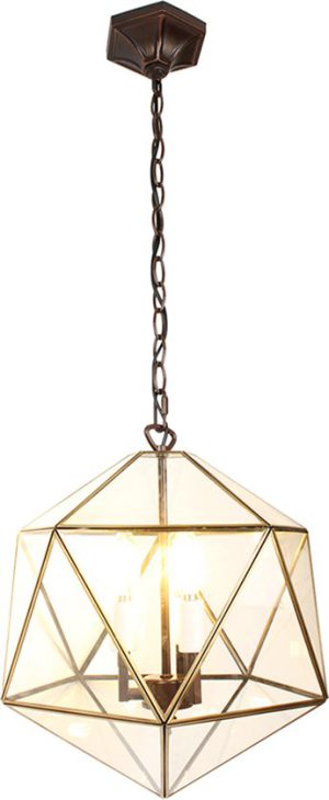 Hanglamp 35*35*140 cm Transparant Metaal, Glas Hanglamp Eettafel Hanglampen Eetkamer