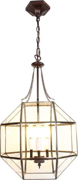 LumiLamp Hanglamp 40*40*190 cm Tiffany