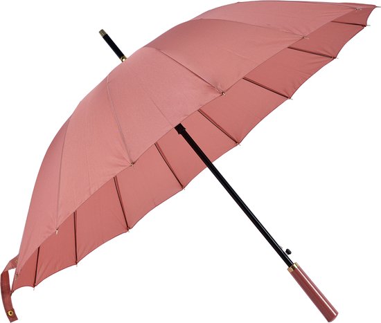 Paraplu Volwassenen diam. 100*80 Roze Regenscherm - trendybywave.nl