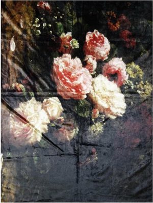 Plaid 130x170 cm Meerkleurig Polyester - Rechthoek Bloemen Deken Kleed Dekentje