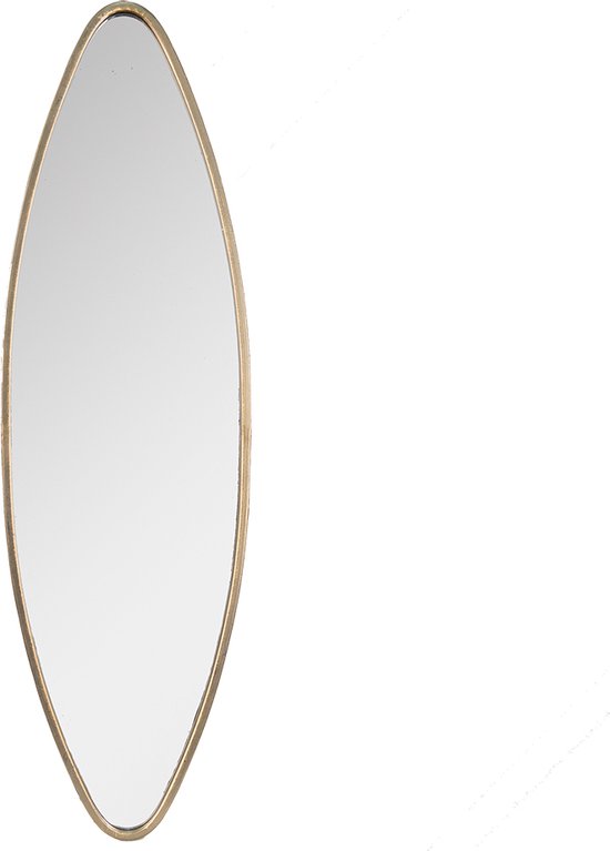 Wandspiegel 30*4*98 cm Koperkleurig Metaal, Glas Pas spiegel Grote Spiegel Muur -