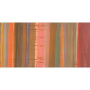 Dibond schilderij Kleurrijke lijnen abstract 200x100 cm aluart Mondiart