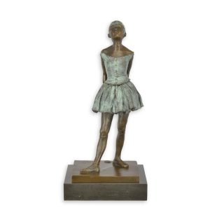 Bronzen beeld - Kleine danseres van 14 jaar - sculptuur - 38,2 cm H