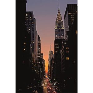 Dibond schilderij Manhattan 80x120 cm aluart Mondiart