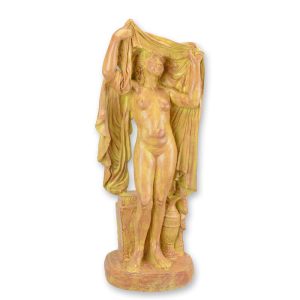 Resin beeld - Vrouwelijk naakt - harssculptuur - H66,2 cm