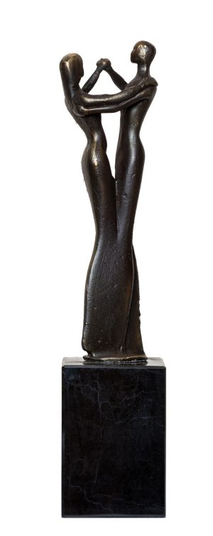 Brons beeld Sculptuur “Danspaar” Martinique