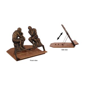 Tablethouder - De denker Auguste Rodin - Klassiek gietijzer - H21,4 cm