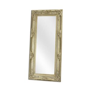 Spiegel - Zilveren spiegel - Groot, Zilver - 218,5 cm H
