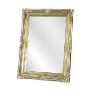 Spiegel - Zilveren spiegel - Zilver - 112,5 cm H