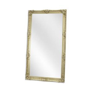 Spiegel - Zilveren spiegel - Groot, Zilver - 199 cm H
