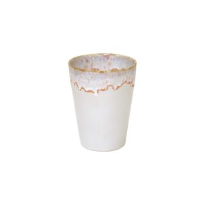 Costa Nova - servies - latte kopje - Grespresso wit. - aardewerk