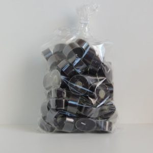 theelichtjes zwart Branded by - waxinelichtjes - 4cm - 60 stuks
