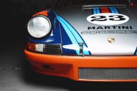 Ter Halle glasschilderij - Porsche Martini