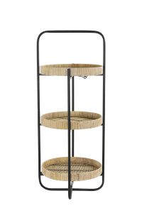 Etagere 3 laags naturel