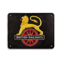 Wanddecoratie - British Railways - Gietijzeren wandbord. - 22 cm hoog