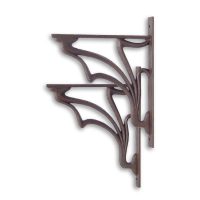 Plankendrager - Art nouveau -  wandbeugels - set van 2