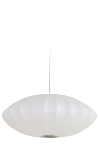 Hanglamp metaal - Light & Living FELINE lamp wit