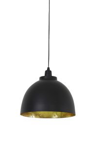 Hanglamp metaal - Light & Living KYLIE lamp zwart/goud