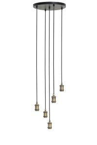 Hanglamp metaal - Light & Living MADELIN lamp brons
