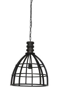 Hanglamp metaal - Light & Living IVY lamp zwart