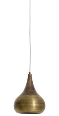 Hanglamp metaal - Light & Living SAIDA lamp brons
