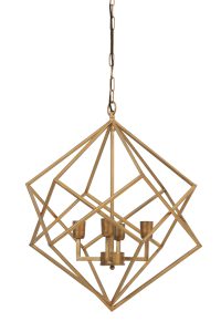 Hanglamp metaal - Light & Living DRIZELLA lamp goud