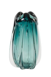 Glazen vaas - MURELA vaas turquoise