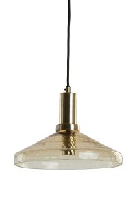 Hanglamp glas - DELILO lamp amber