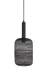 Hanglamp metaal - LEKANG lamp zwart