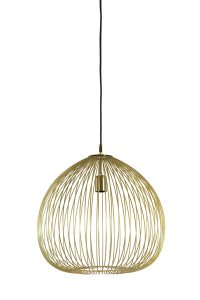 Hanglamp metaal - Light & Living RILANA lamp goud