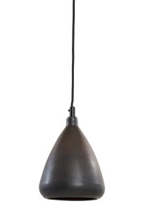 Hanglamp keramiek - DESI lamp mat brons