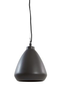 Hanglamp keramiek - Light & Living DESI lamp mat zwart