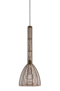 Hanglamp metaal - Light & Living TARTU lamp brons