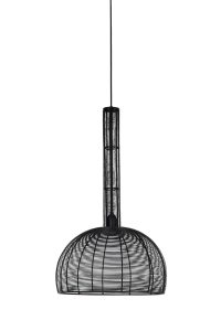 Hanglamp metaal - TARTU lamp zwart Light & Living